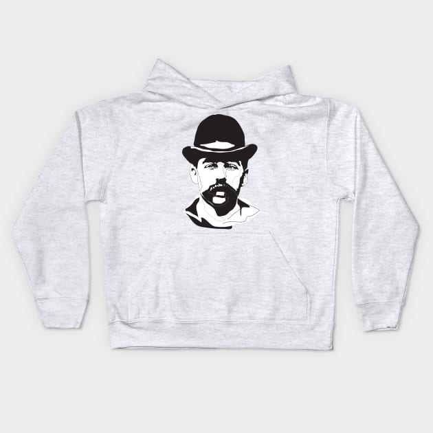 H H Holmes Kids Hoodie by LizzyM